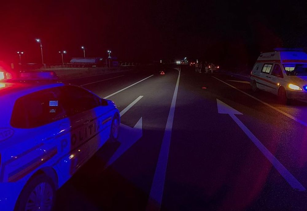 Accident mortal, la Oreavu ! Victima, un pieton neatent