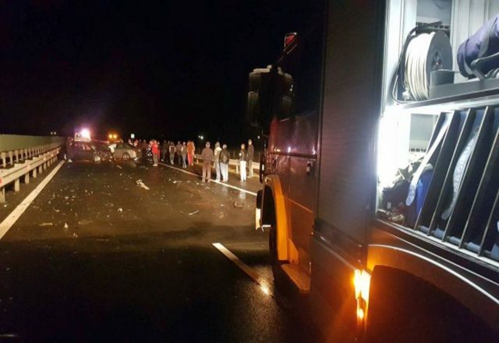 Buzoian implicat într-un accident pe DN1 la Veștem