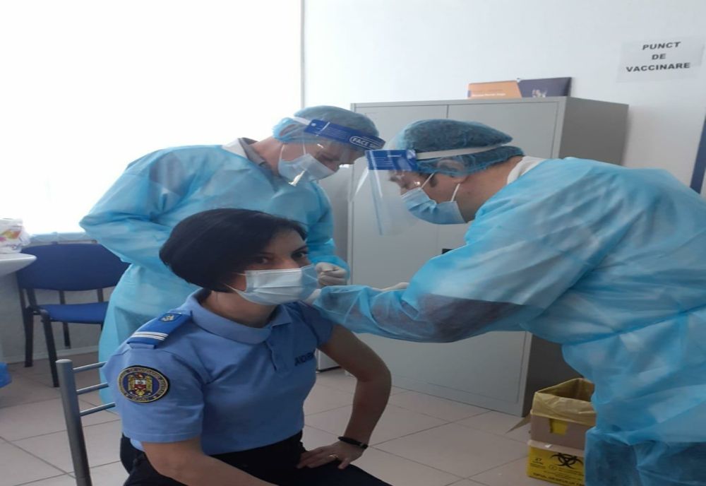 Centru de vaccinare destinat personalului structurilor de ordine publică si situații de urgență din județul Buzău