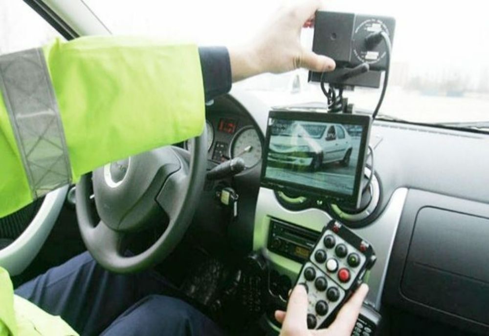Depistat de radar cu 134 km /h pe Calea Eroilor din municipiul Buzău