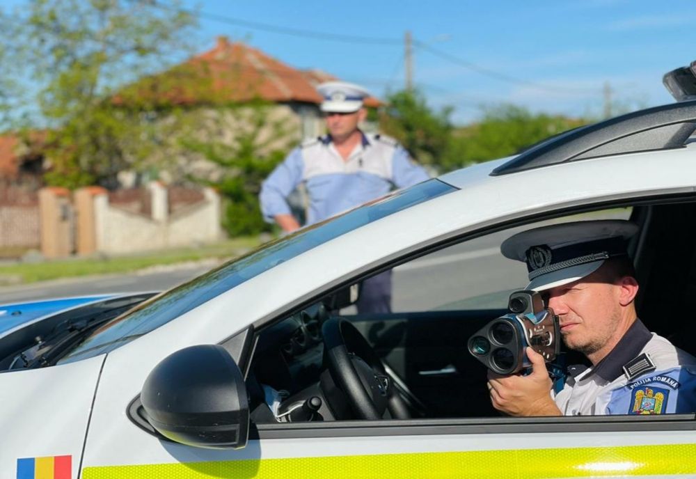 Aparatele radar au înregistat 31 de autovehicule ce se deplasau cu viteze mai mari decât limitele maxime