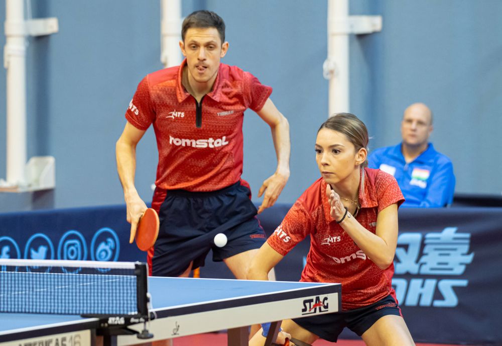 Perechea Ionescu/Szocs eliminată în sferturile de finală ale probei de dublu mixt