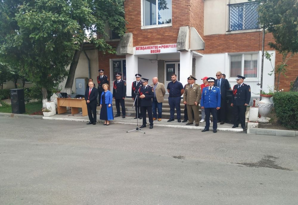 Video: Avansări în grad la ISU Buzău de Ziua Pompierilor