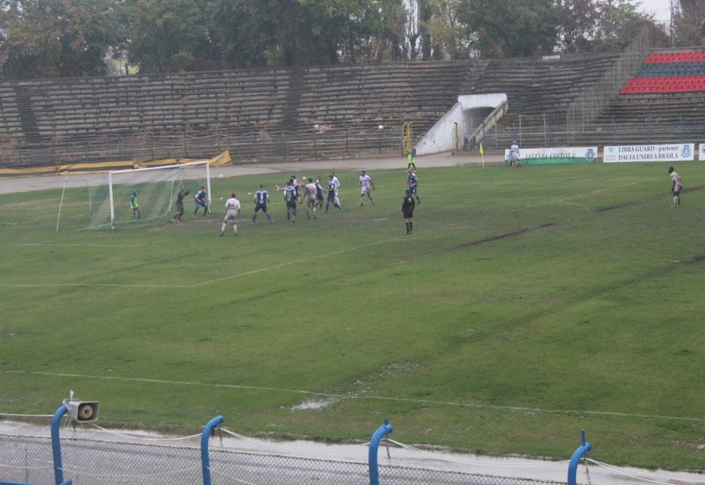FC Buzău s-a distrat în meciul din etapa a 10-a cu Dacia Unirea Brăila