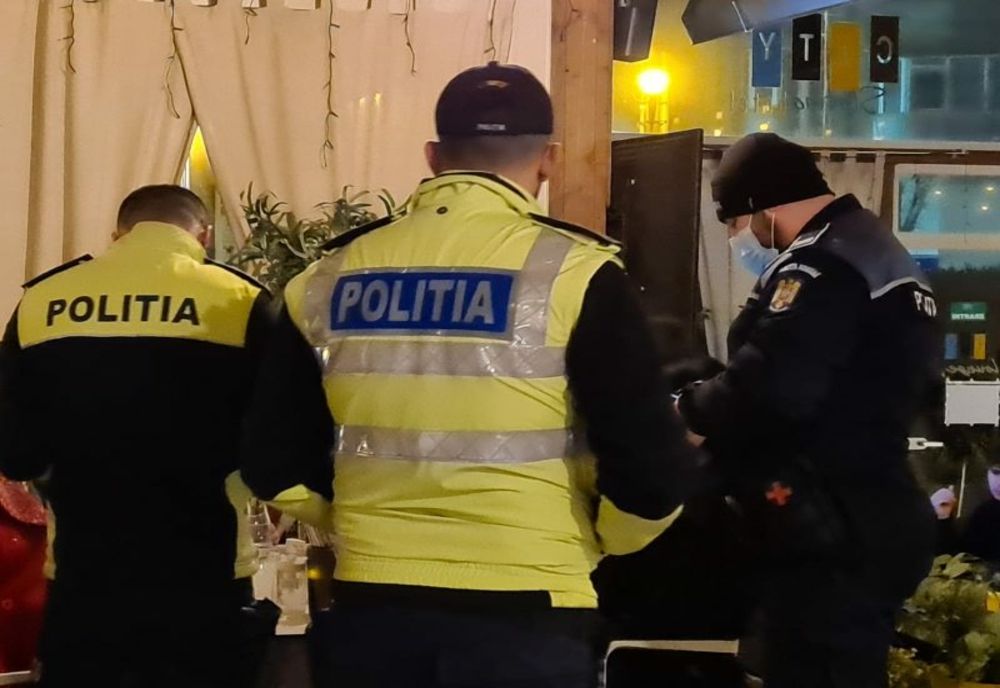 Petrecere privată oprită de polițiștii din Berca