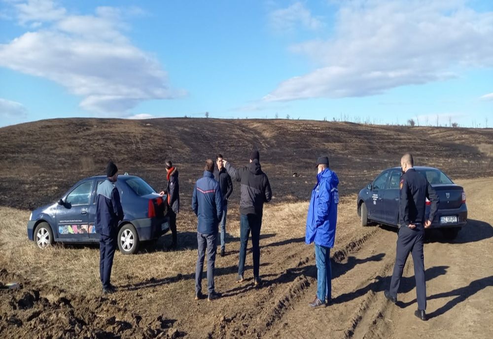 Galerie foto: Au continuat acțiunile de verificare pe linia incendiilor necontrolate de vegetatie uscata
