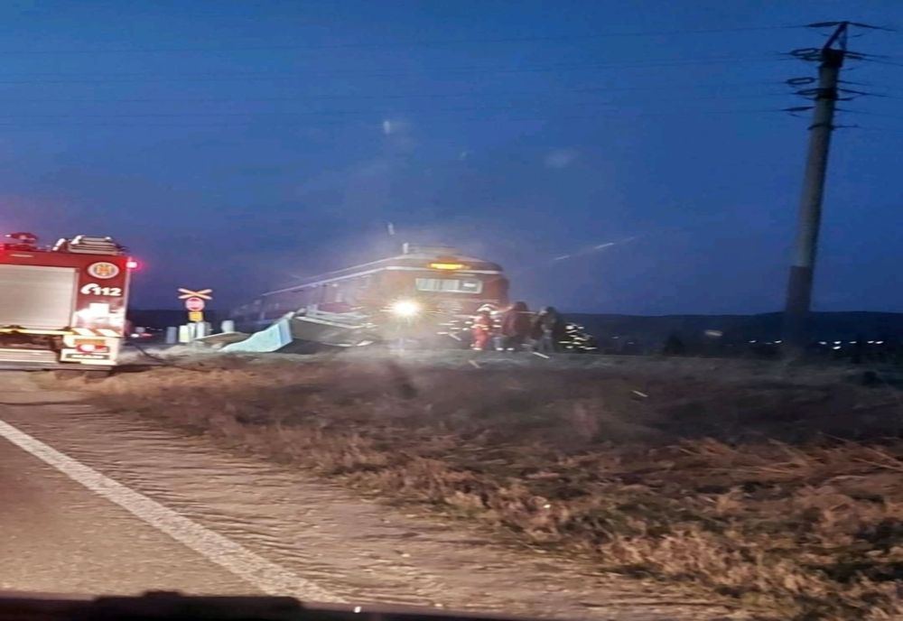 Accident feroviar în zona localității Vernești