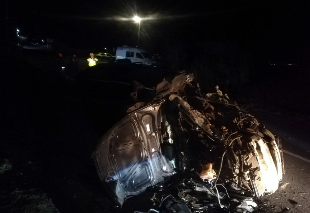 Foto: Accident grav în localitatea Plevna
