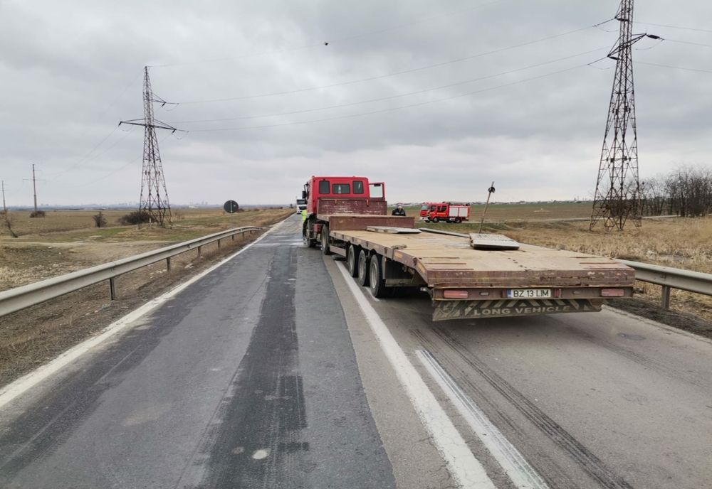 Accident pe DE 87, între Brăila și Galați