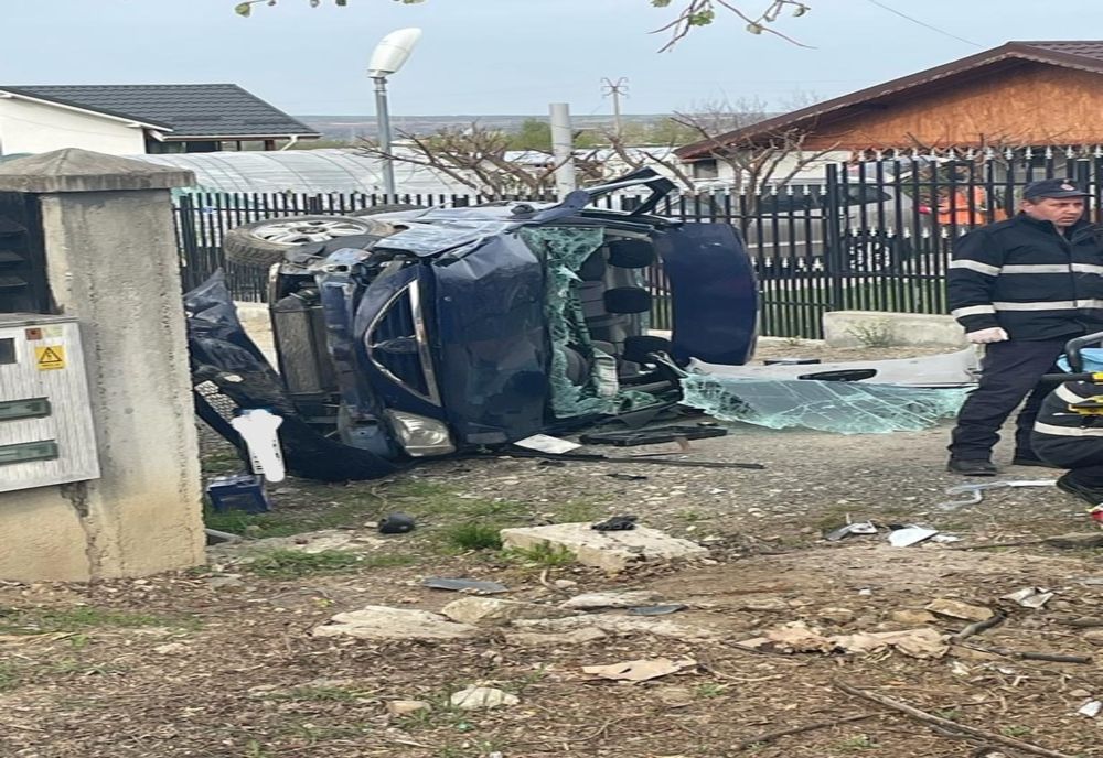 Accident grav pe DJ 100H din județul Buzău