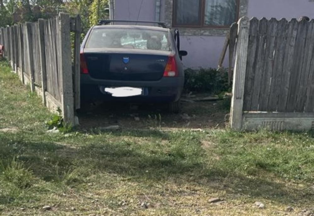 Foto: Accident rutier în comuna Smeieni