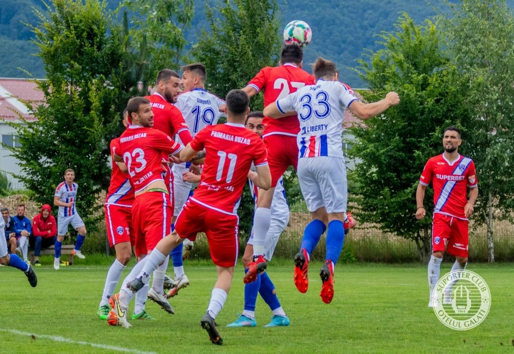 Buzăul lui Pustai a făcut instrucție cu Galațiul lui Dorinel