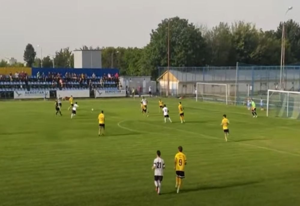 Voința Limpeziș a marcat de 3 ori în deplasarea de la Aerostar Bacău, dar a primit 8 goluri