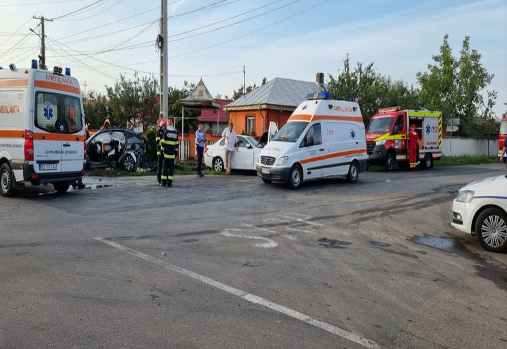 Accident cu șase victime