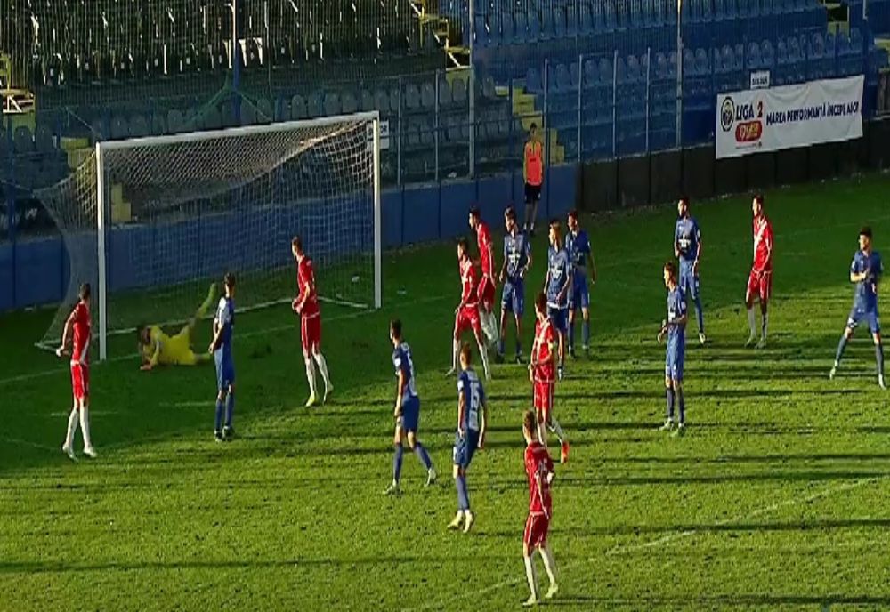 Înfrângere surprinzătoarea a Gloriei Buzău în fața celor de la Unirea Constanța