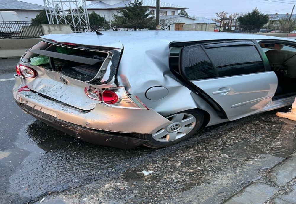 Accident pe DN2E85, în localitatea Mărăcineni. O persoană a fost rănită