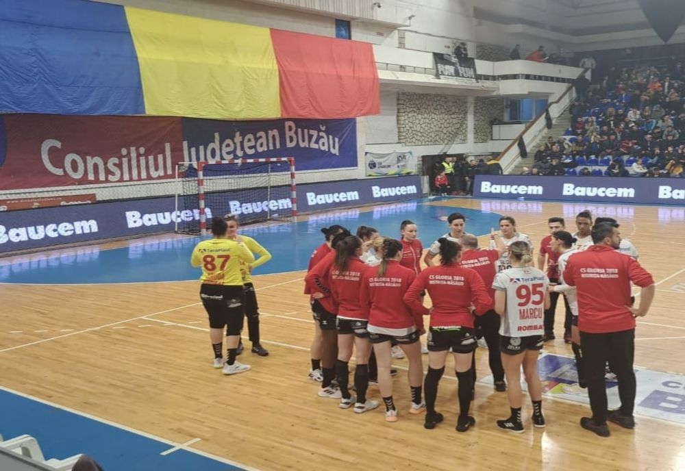 CS Gloria Bistrița Năsăud a oprit seria victoriilor Gloriei Buzău în Liga Florilor