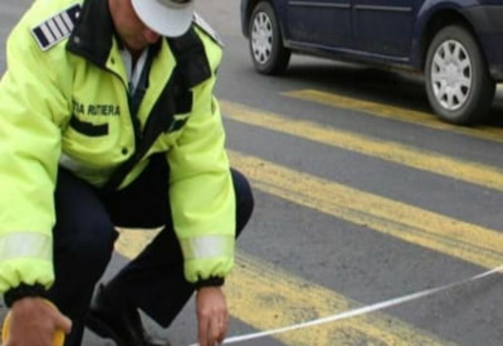 Pieton accidentat la Vadu Pașii. Șoferul era băut 