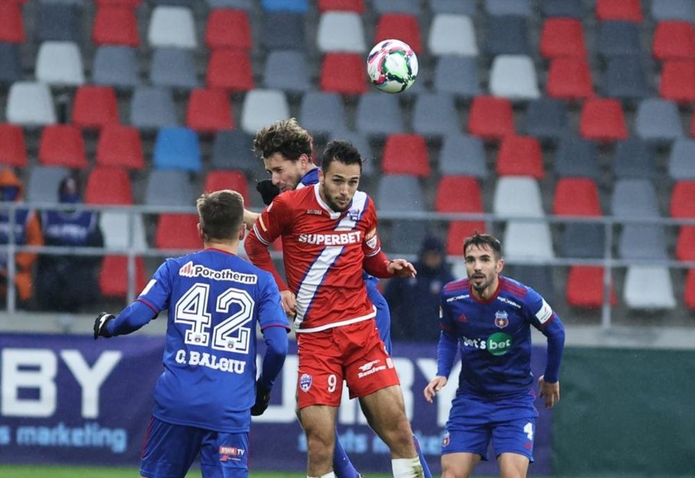 Remiză obținută de Gloria Buzău în meciul cu Steaua București