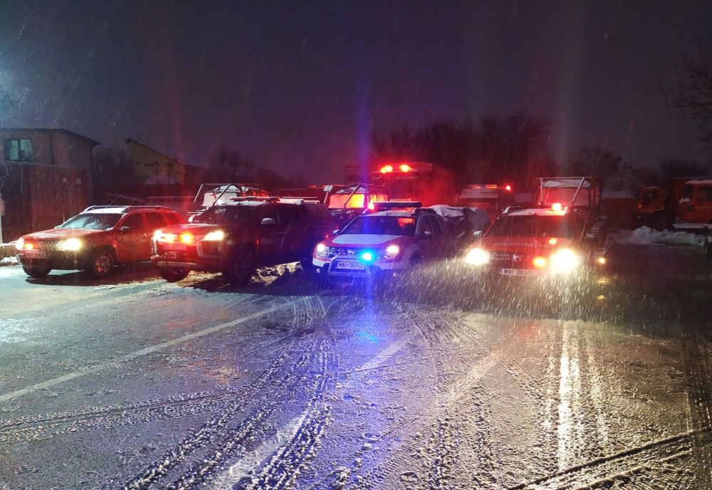 Nouă misiuni ale pompierilor buzoieni. Situația drumurilor închise pe raza județului Buzău