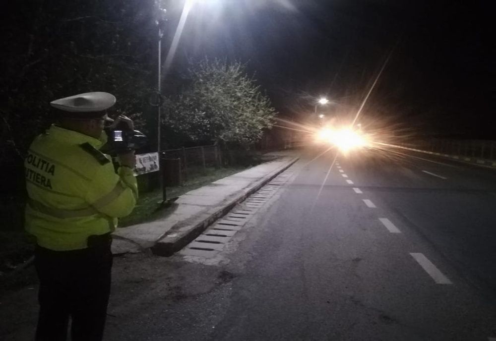 Înregistrat de aparatul radar cu 184 km/h în timp ce rula pe DN2E85, în afara localității Cioranca