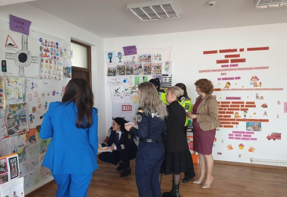 Concurs cu tematică rutieră în cadrul proiectului naţional „Să circulăm corect!” 
