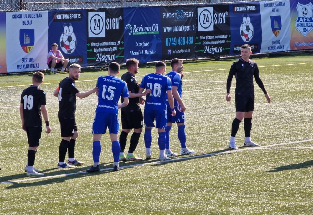 Metalul Buzău a câștigat derby-ul cu CSM Rm. Sărat