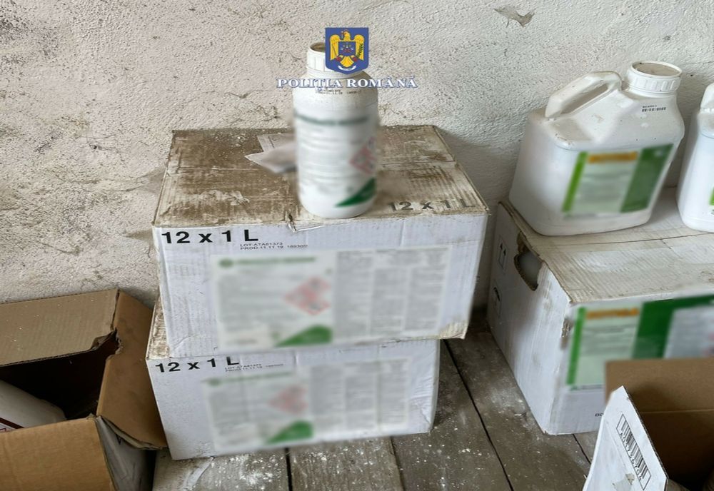 Produsele de protecţie a plantelor în atenţia poliţiştilor buzoieni