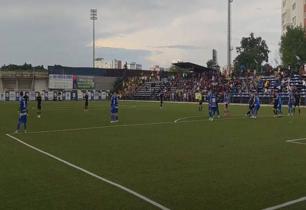 Metalul Buzău a ratat șansa de a juca finala barajului de promovare în Liga a 2-a după ce a pierdut pe teren propriu returul cu Ceahlăul Piatra Neamț