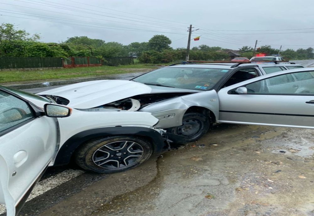 Accident cu o persoană rănită pe DN10