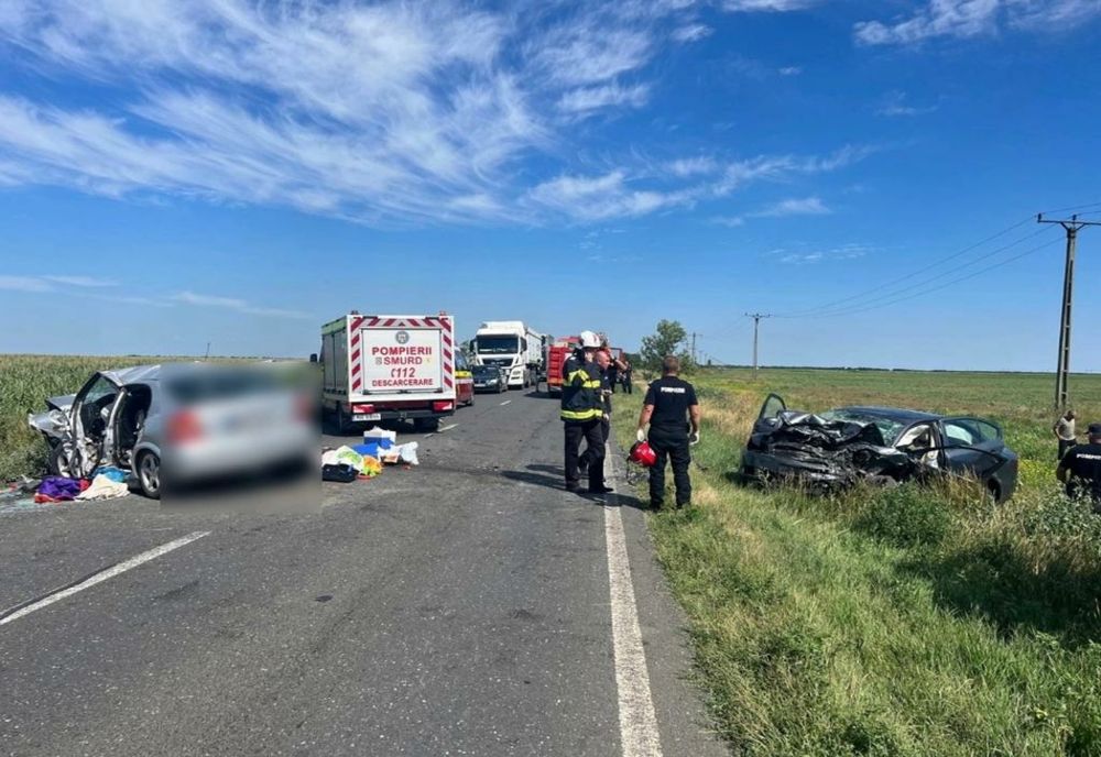Accident mortal la Cilibia.  Șoferii autovehiculelor implicate au decedat 