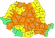 Cod portocaliu de ploi, în județul Buzău, valabil până joi la ora 23.00