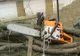 A furat un motofierăstrău din anexa gospodărească a unui tânăr de 20 de ani