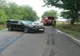 FOTO: Un bucureștean a intrat cu mașina într-un copac de pe marginea DN1B, la intrare în localitatea Merei
