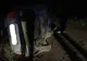 Accident cu 3 persoane rănite pe Dj203D, la ieșire din Smeeni către Brădeanu