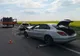 Accident pe DN2E85. Două persoane au fost rănite și transportate la spital