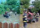 Misiuni dificile pentru pompierii din Prahova. Zeci de intervenții după ploaia torențială, o bătrână salvată din casa inundată-FOTO