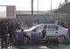 Video Șoferiță panicată, după ce i-a luat foc mașina