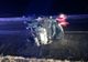 Accident pe DN2E85. A intrat cu mașina în parapet și s-a răsturnat